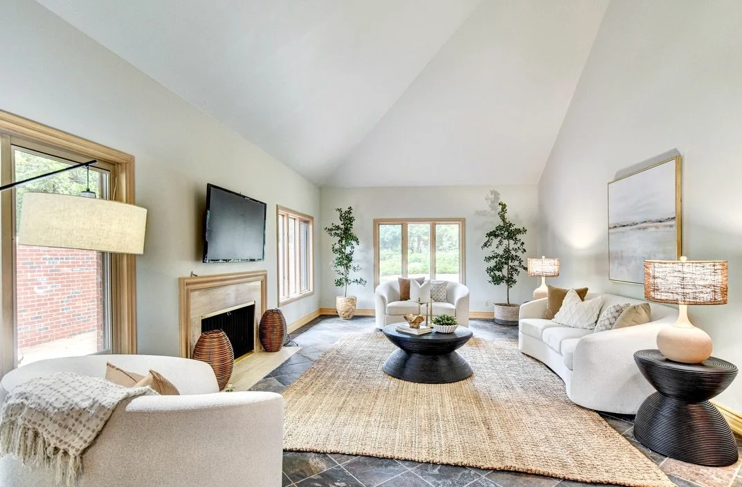 This townhome had so much character to work with! Tall ceilings, classic architectural details, and spacious rooms gave us the perfect canvas for staging.

Call Realtor Richard Begley @richard.begley.14 to schedule a showing! 🏡

Thinking about selli