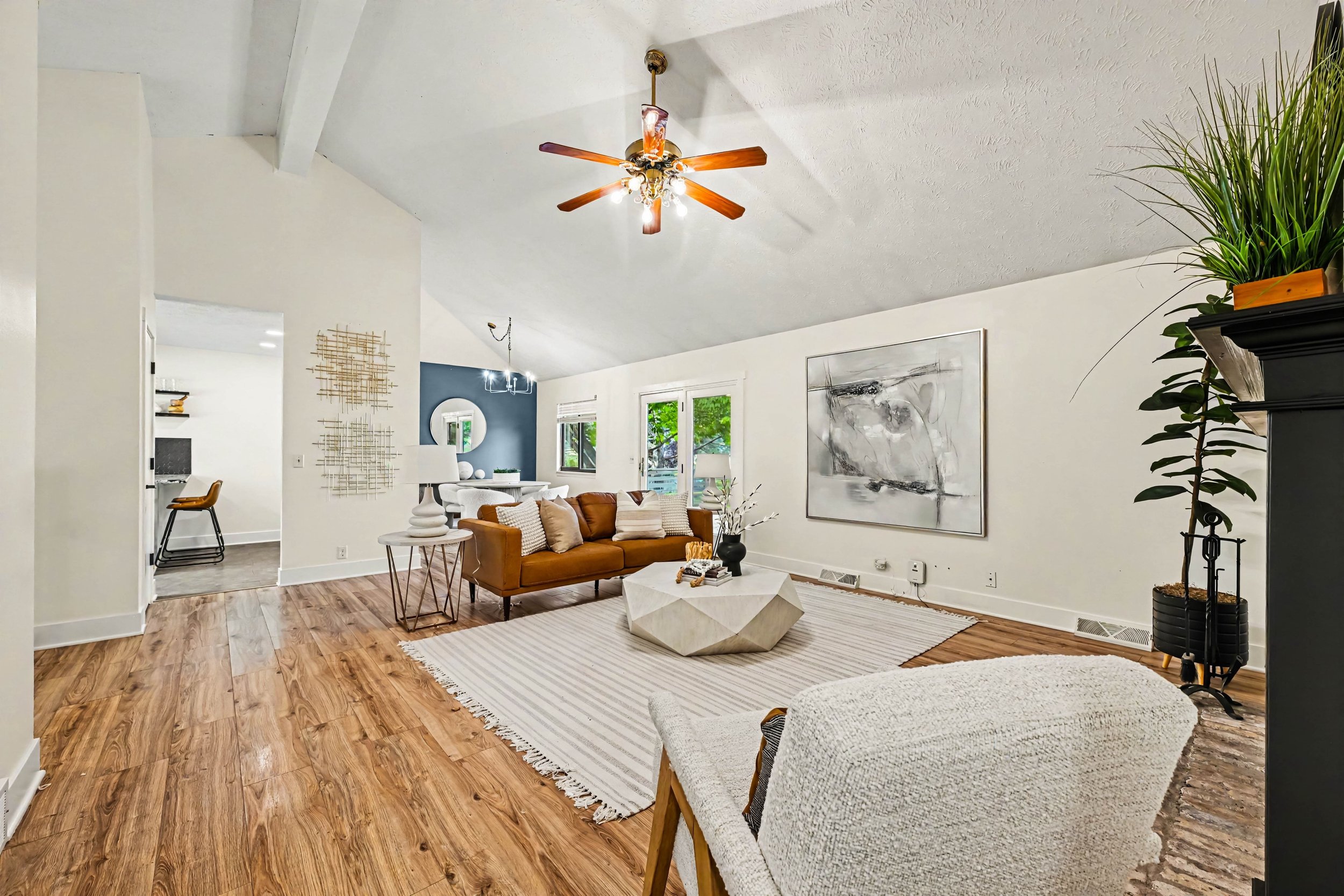A little mid-century charm goes a long way! 🛋️✨ 
Thoughtful staging brings out the best in every home. 

This beautifully updated home in Millard just hit the market. Call @mr.martyevans to schedule your showing today! (402)968-1300

Ready to make y