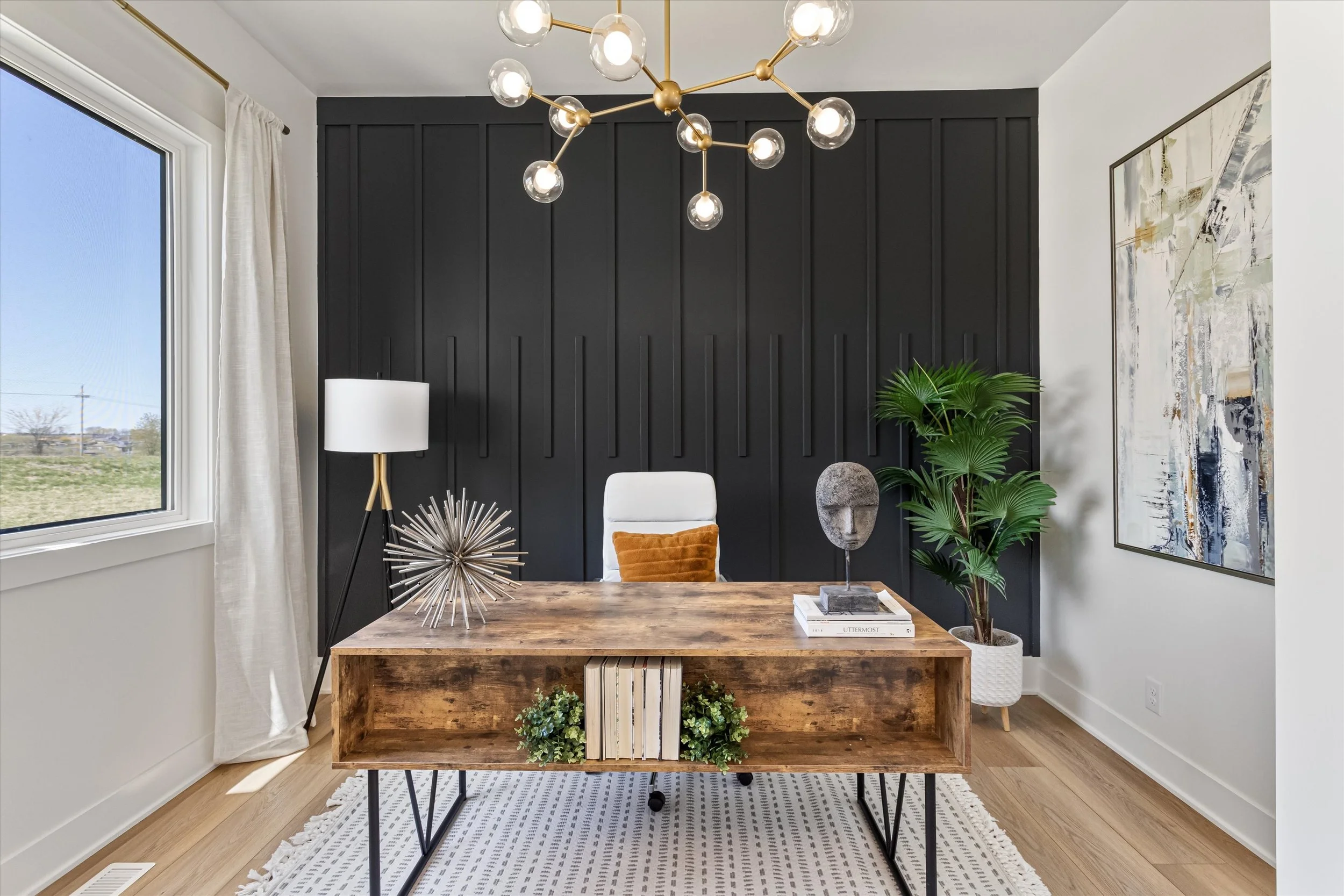 Home office staged. A perfect add-on to enhance the appeal of your home.