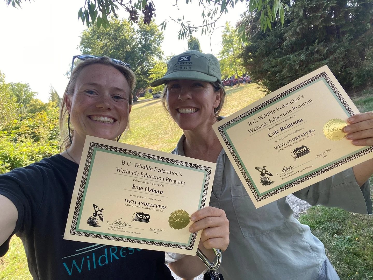 ECPC Stewardship Manager, Evie, and ECPC committee member, Cole, were lucky enough to attend the @bcwildlifefederation wetland keepers workshop in Vancouver this week. 

This was a great opportunity to learn about urban wetland restoration and creati