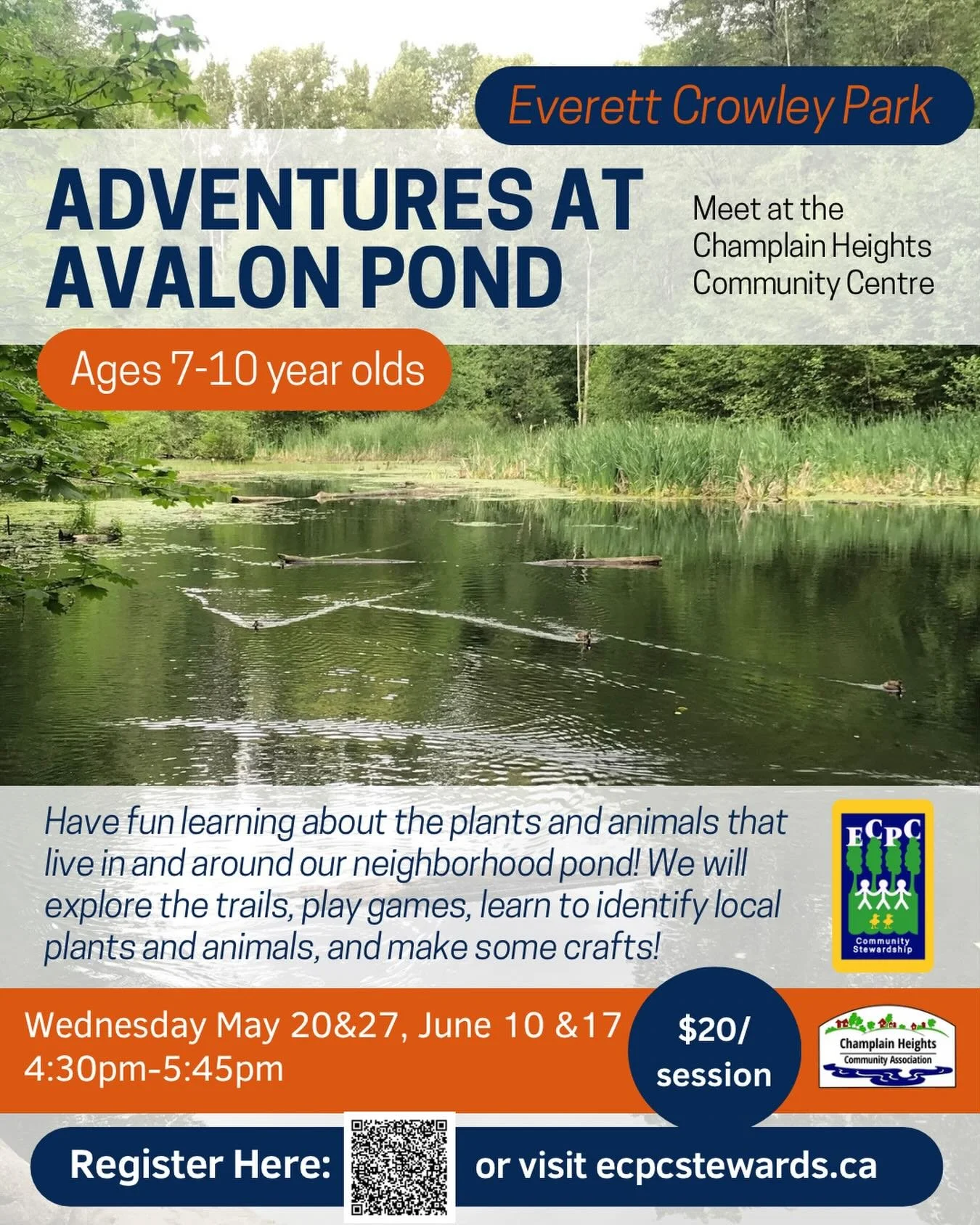 Adventures at Avalon pond is back! 

Join Cole, our nature educator with 20 years of experience for a kids focused program! 

Sign up will spaces last! Link in our bio!