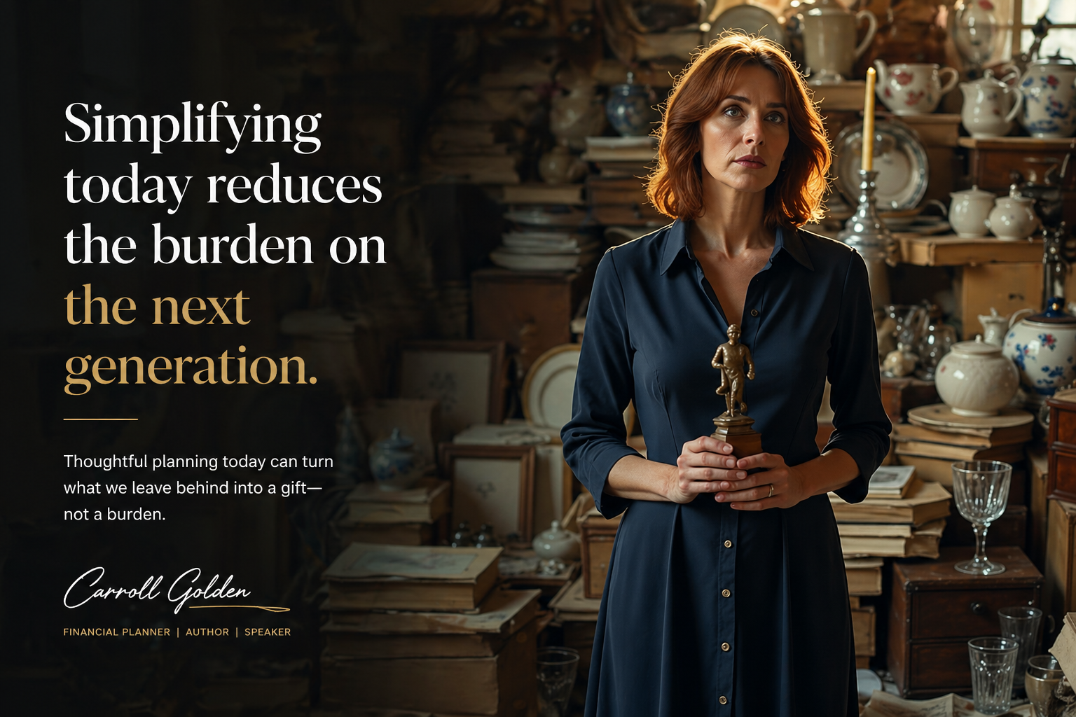When “Stuff” Becomes a Burden: Why Financial Planning Must Go Beyond Numbers