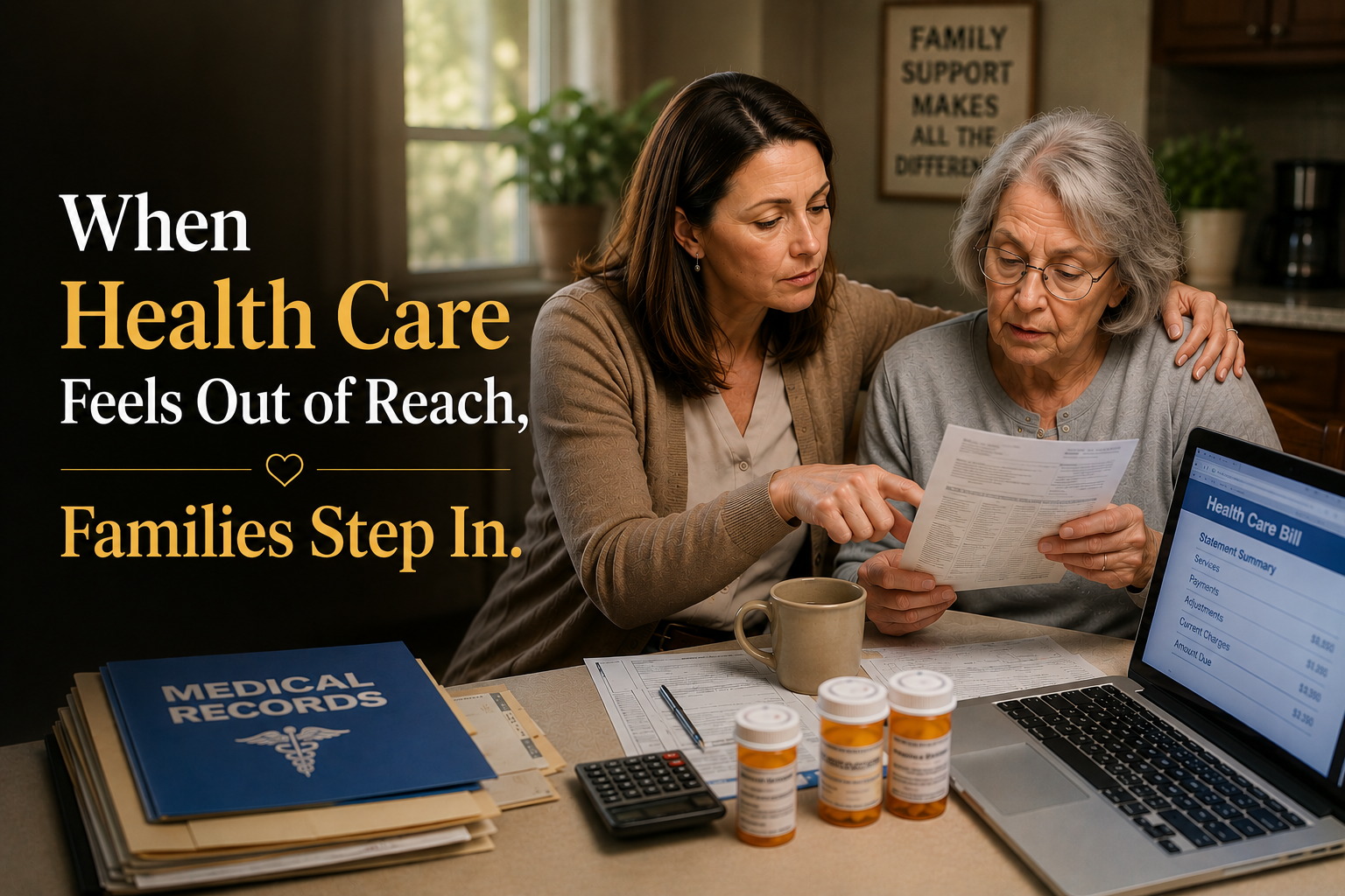 When Health Care Becomes Unaffordable, Families Become the Safety Net