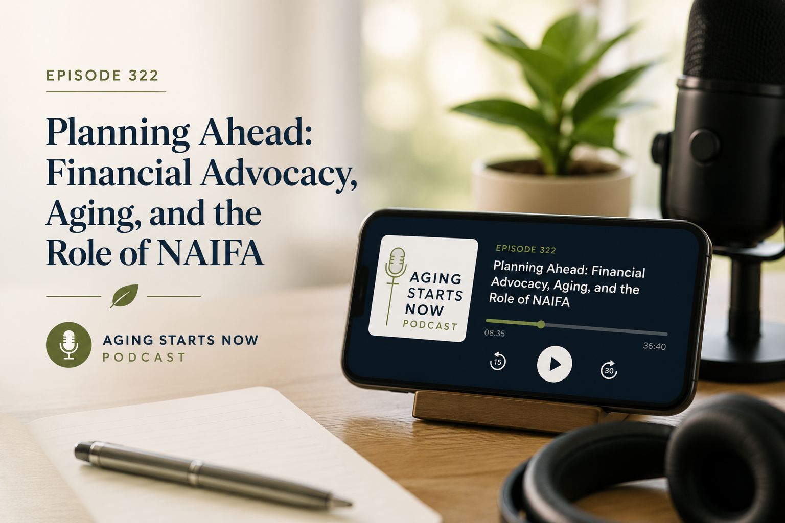 Planning Ahead: Financial Advocacy, Aging, and the Role of NAIFA