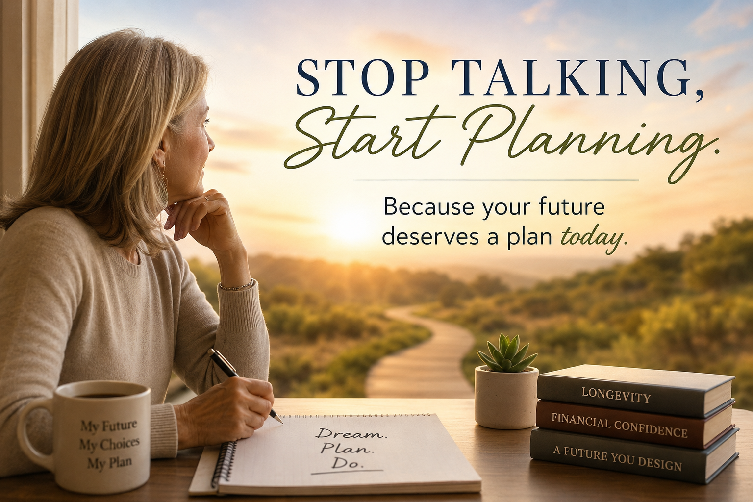 Stop Talking, Start Planning: Why Women Can’t Afford to Wait