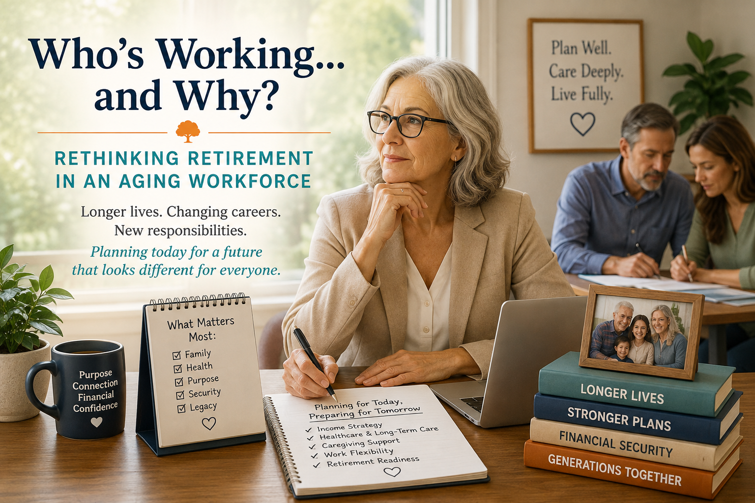 Who’s Working… and Why? Rethinking Retirement in an Aging Workforce