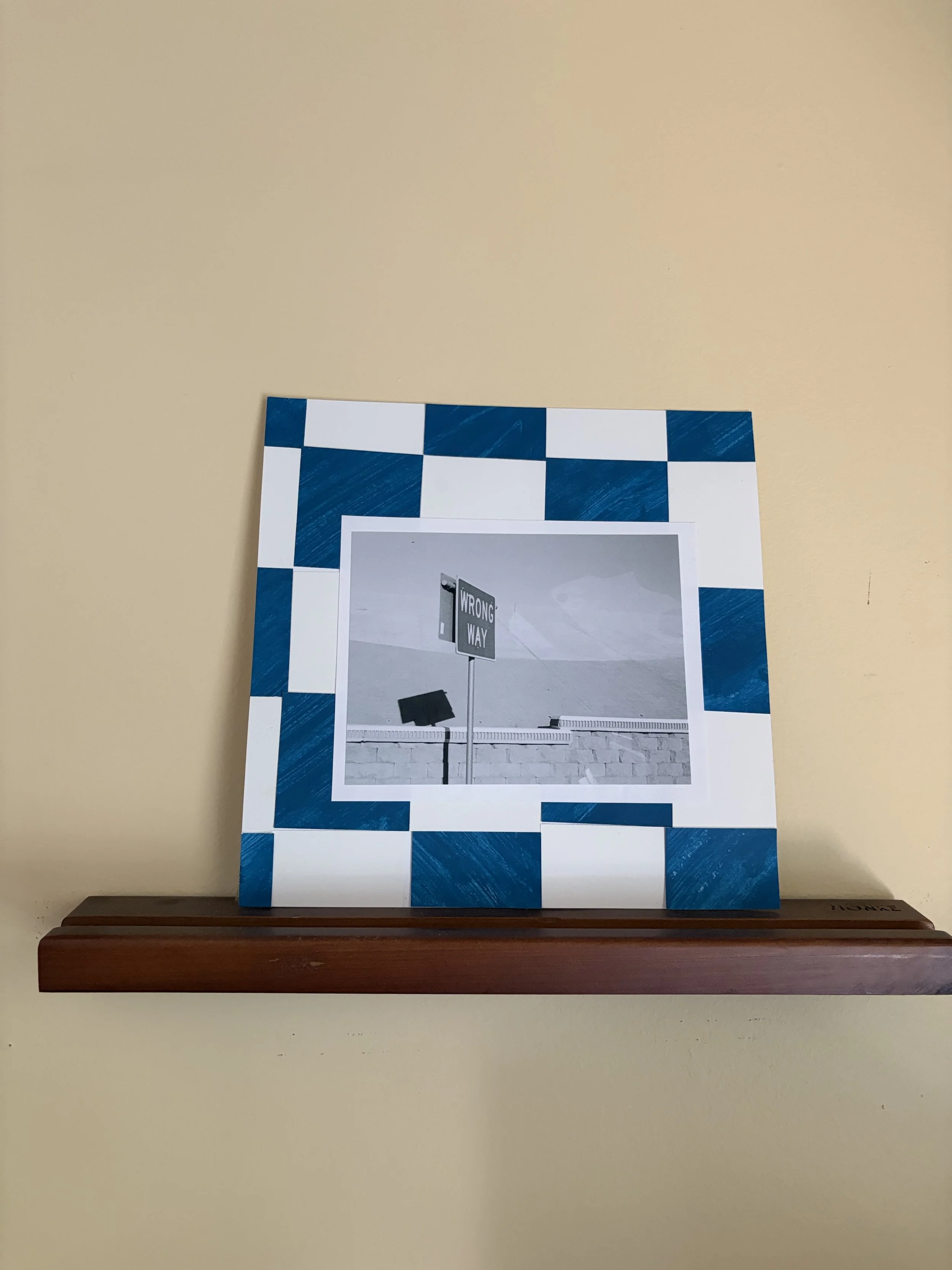 somewhere in the southwest - 8" x 8"