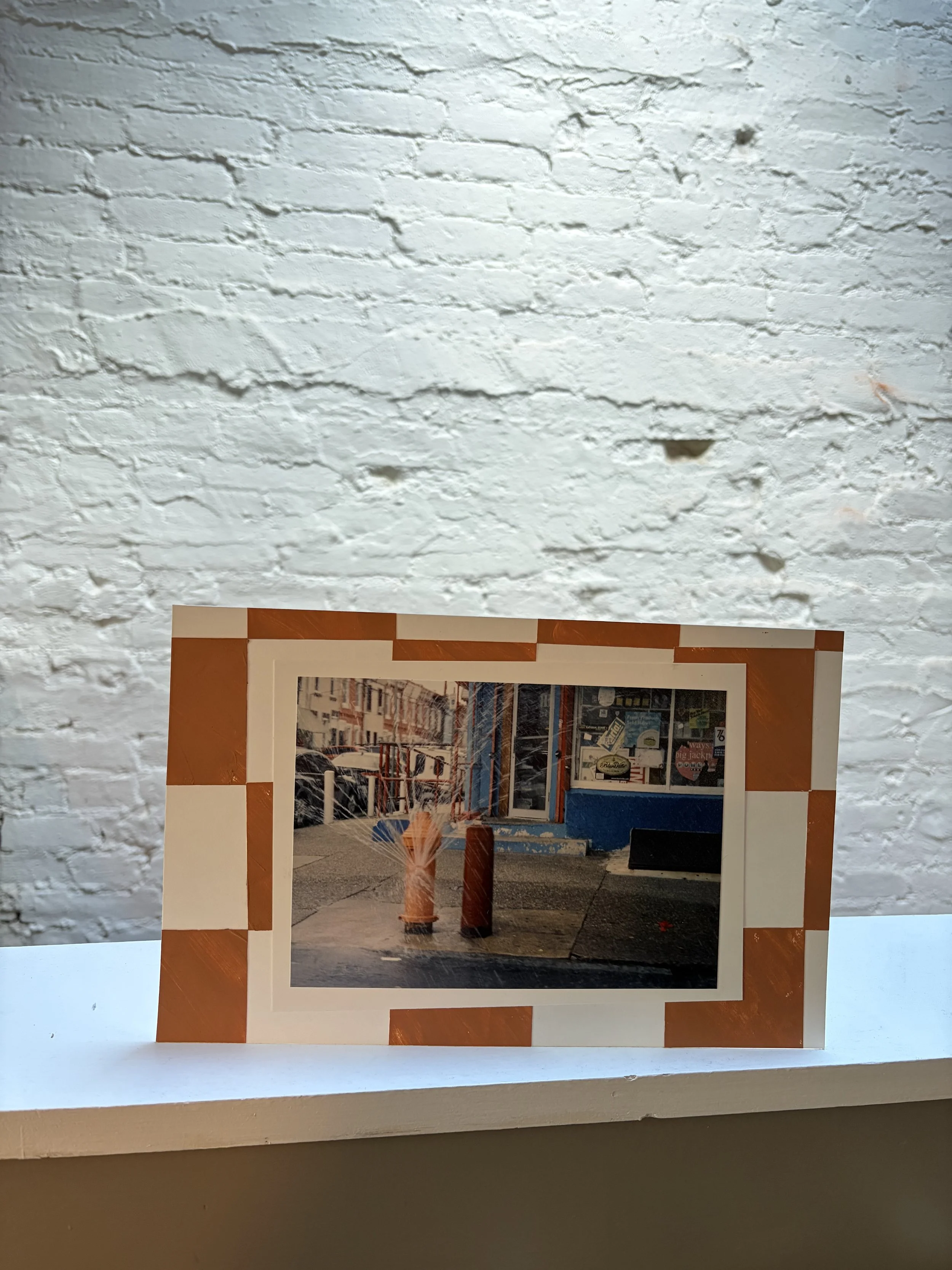 fire hydrant - 7" x 11"