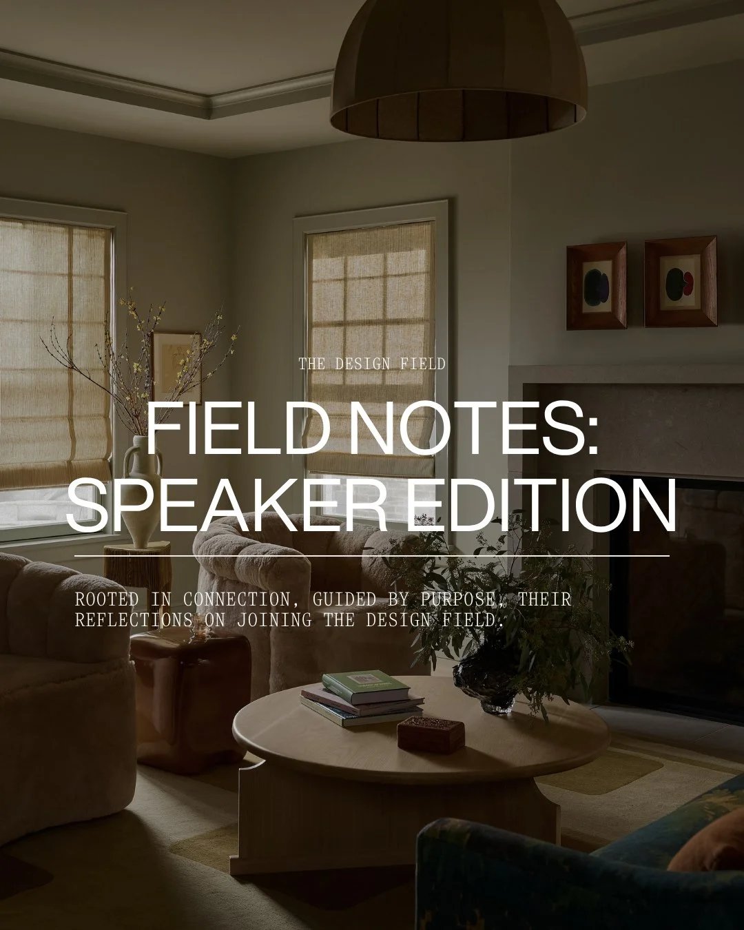 Each of our speakers felt called to The Design Field to share their wisdom and connect with a community eager to collaborate, learn, and grow together.⁠
⁠
Join us in Charleston for four immersive days of design, discovery, and restoration.⁠
⁠
Tap the