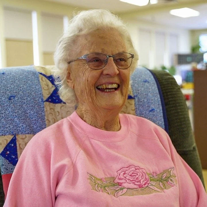 A participant at MatSu Senior Center Adult Day Services.