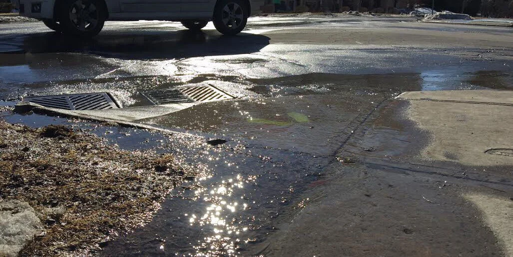 Snowmelt – Washing away winter’s dirty remains