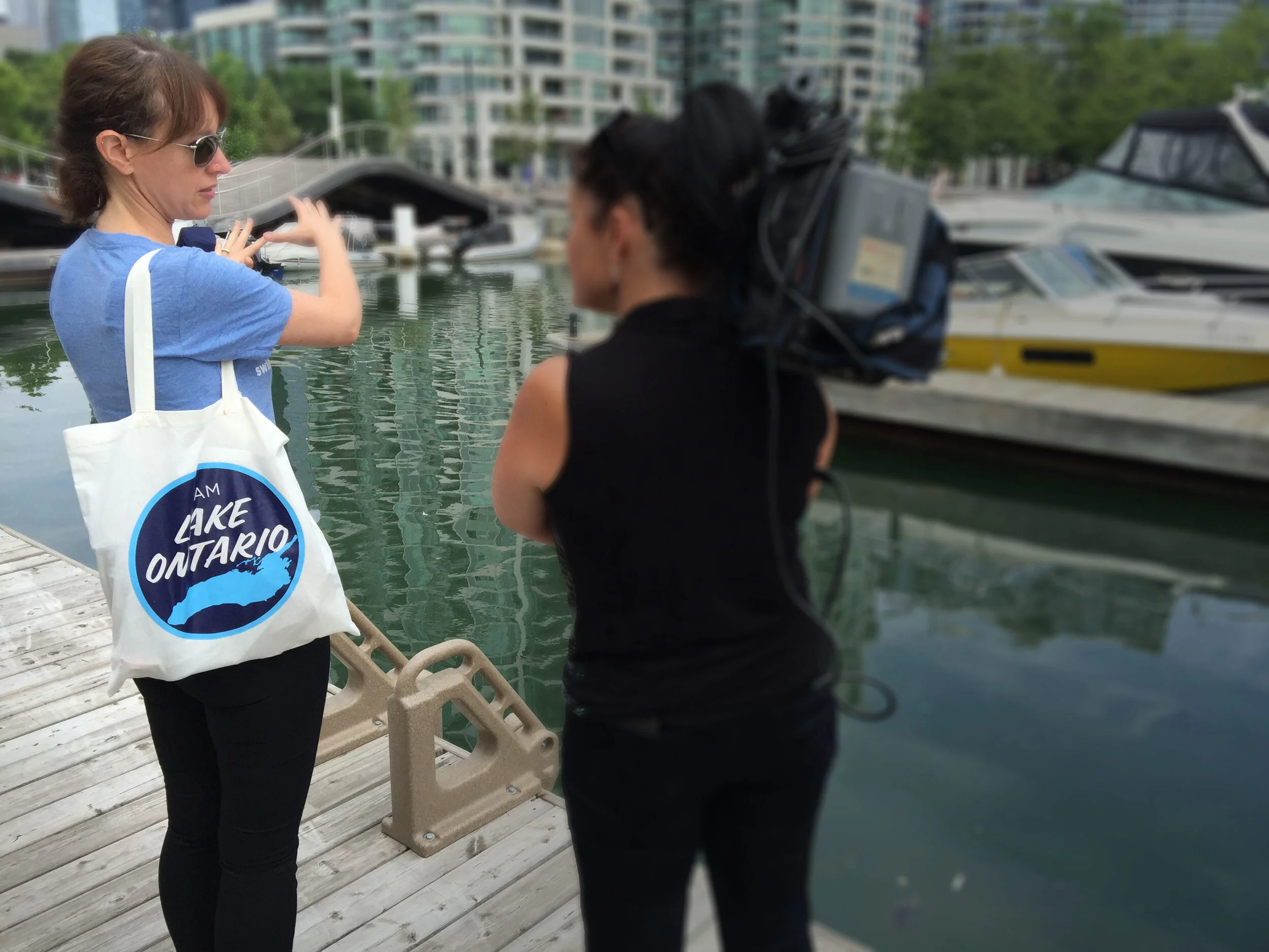 Breaking barriers with one simple message: “I am Lake Ontario”