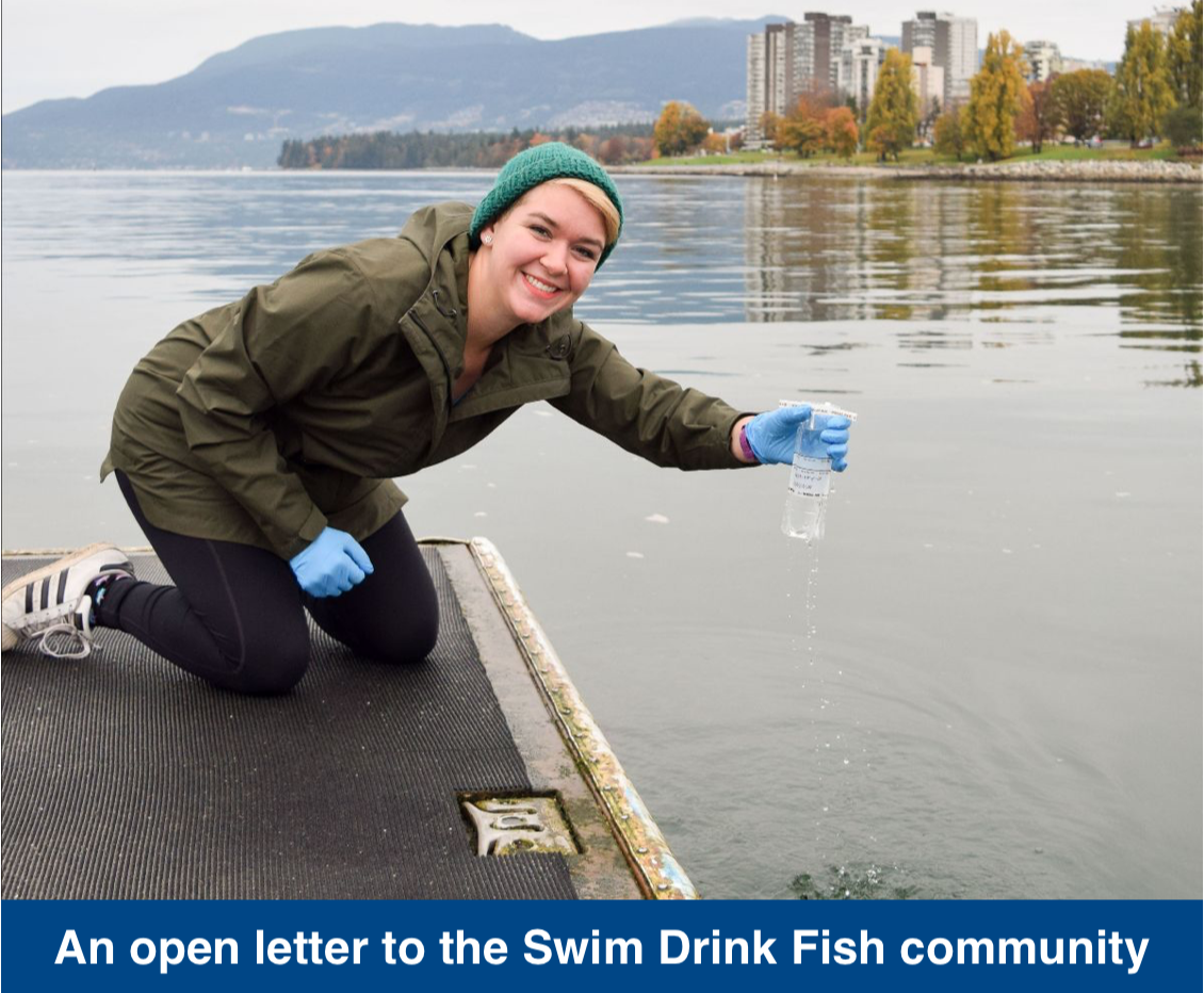 An Open Letter to the Swim Drink Fish Community