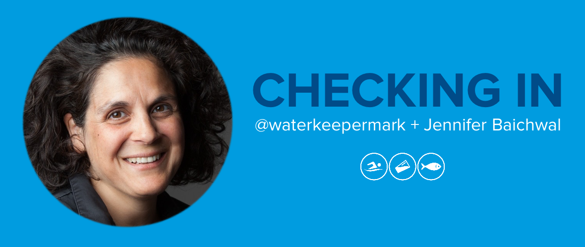 Checking In with @waterkeepermark and Swim Drink Fish Ambassador Jennifer Baichwal