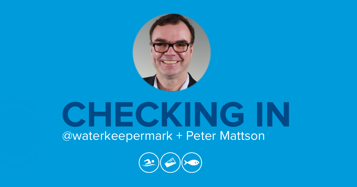 Checking In with @waterkeepermark and Swim Drink Fish Ambassador Peter Mattson