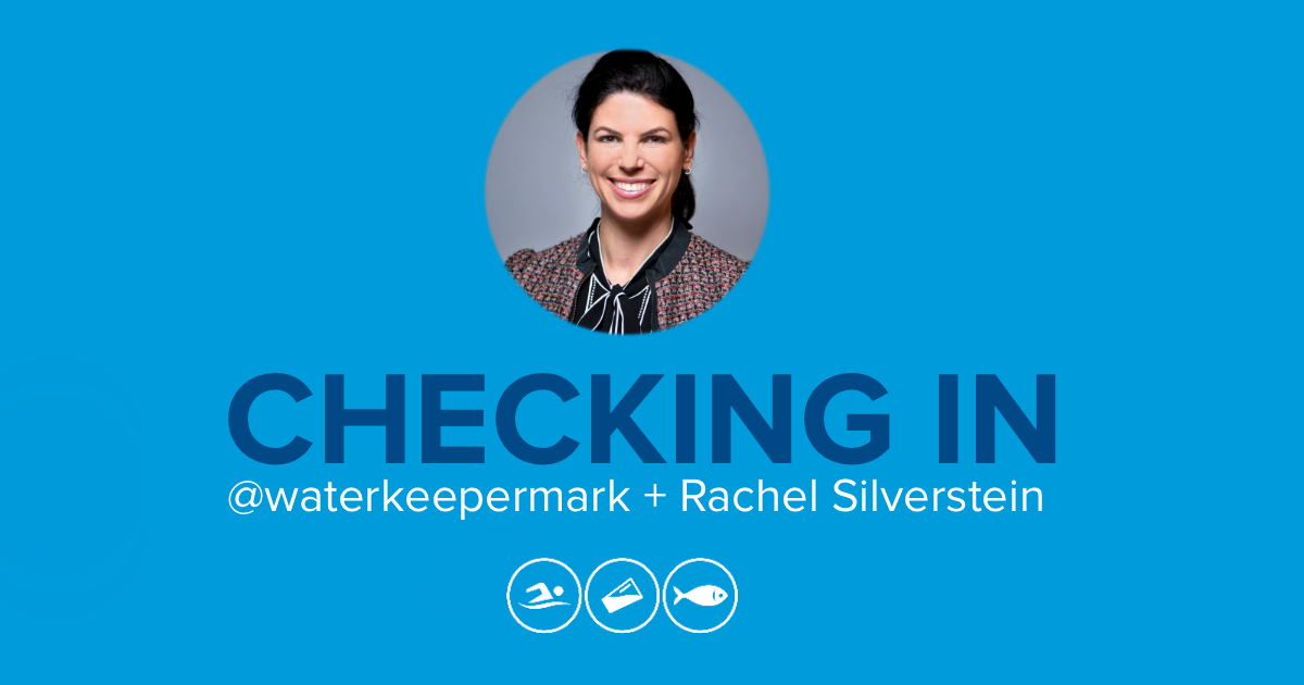Checking In with @waterkeepermark and Rachel Silverstein from Miami Waterkeeper