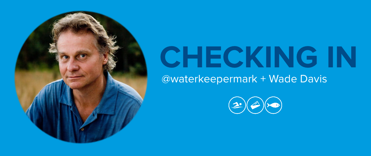 Checking In with @waterkeepermark and Swim Drink Fish Ambassador Wade Davis
