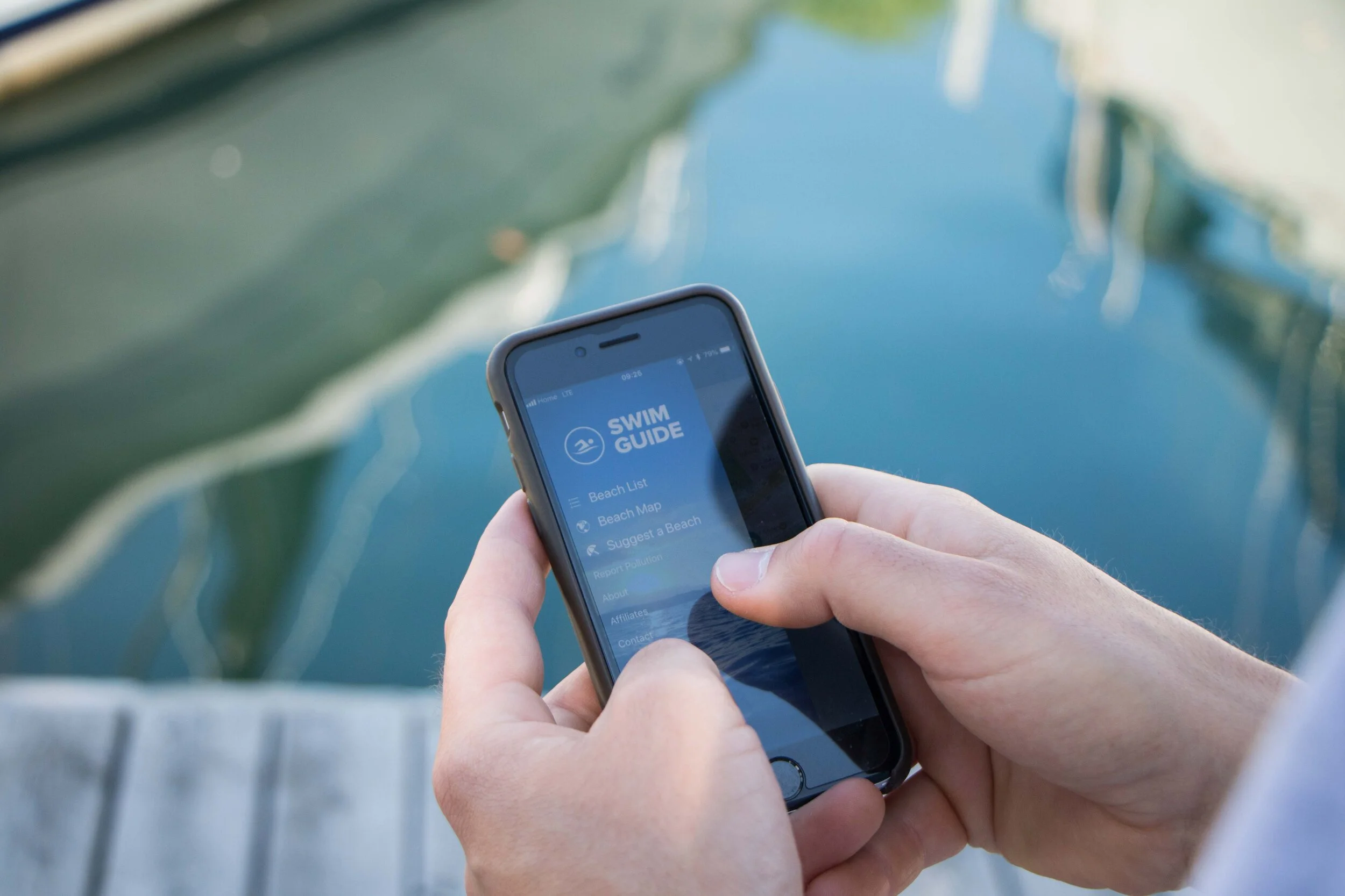 Free Swim Guide app