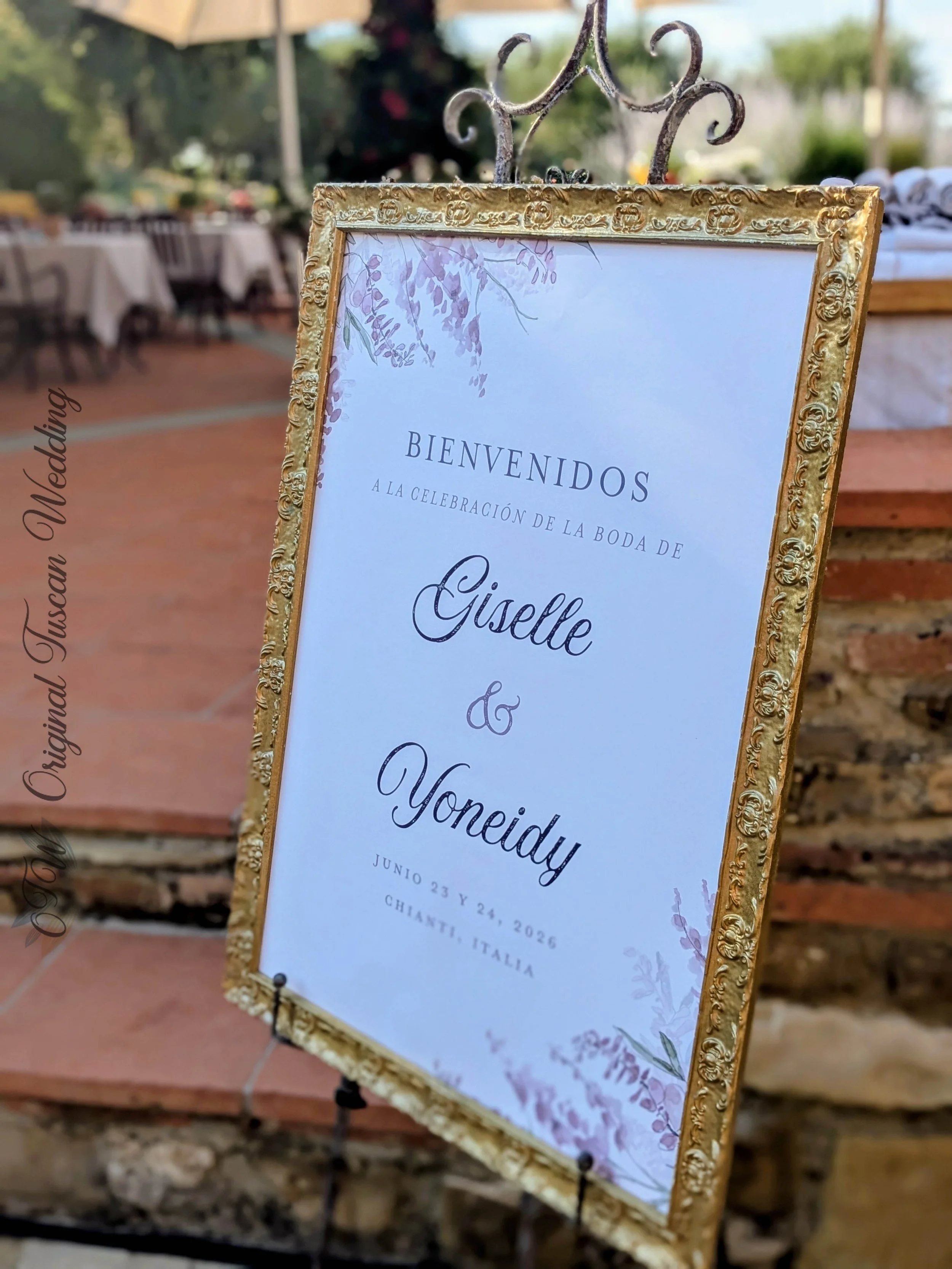 Wedding Welcome Sign