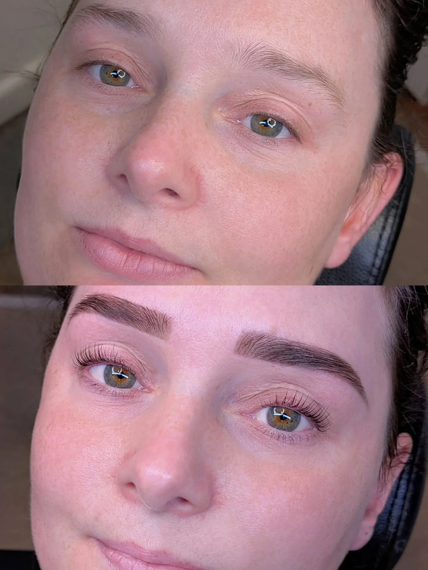 This transformation is everything!! 🪄🪄🙌🏻🙌🏻

Don't underestimate what a difference a Brow Sculpt and Lash Lift can do to not only your eyes but your entire face! 

We took these brows and lashes from barely there to perfectly sculpted, lifted an