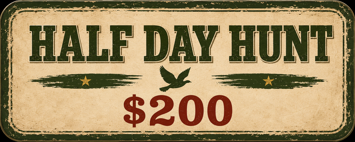 2026 Dove Hunt - Half Day