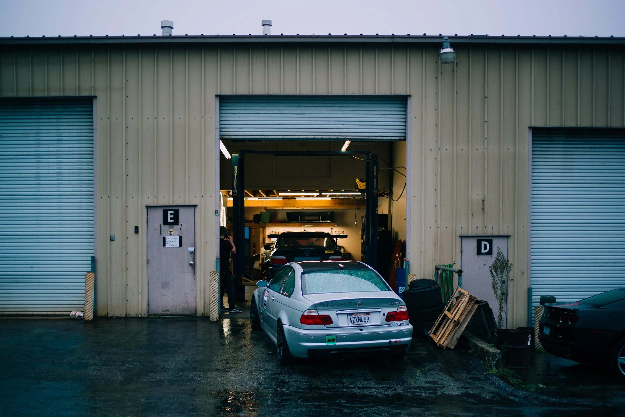 The outside view of our shop in Scotts Valley