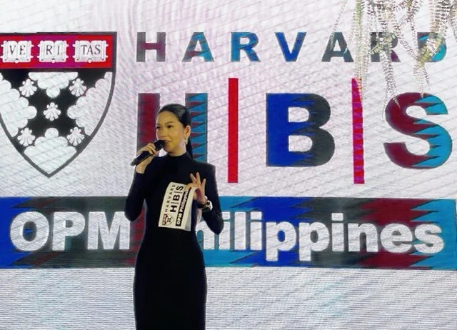 Bianca Valerio hosting Harvard Philippines