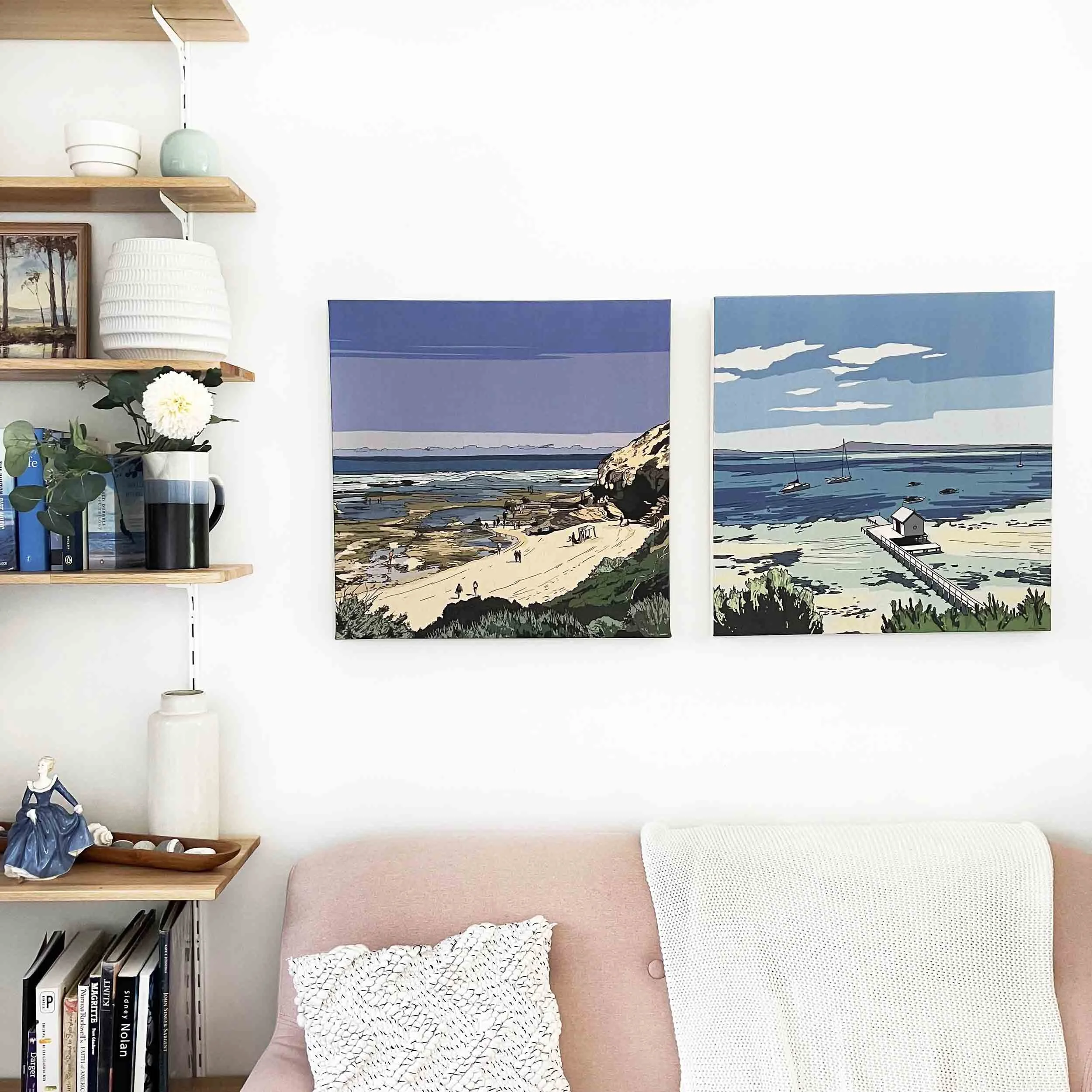 colourmeadow Sorrento Linen Canvases