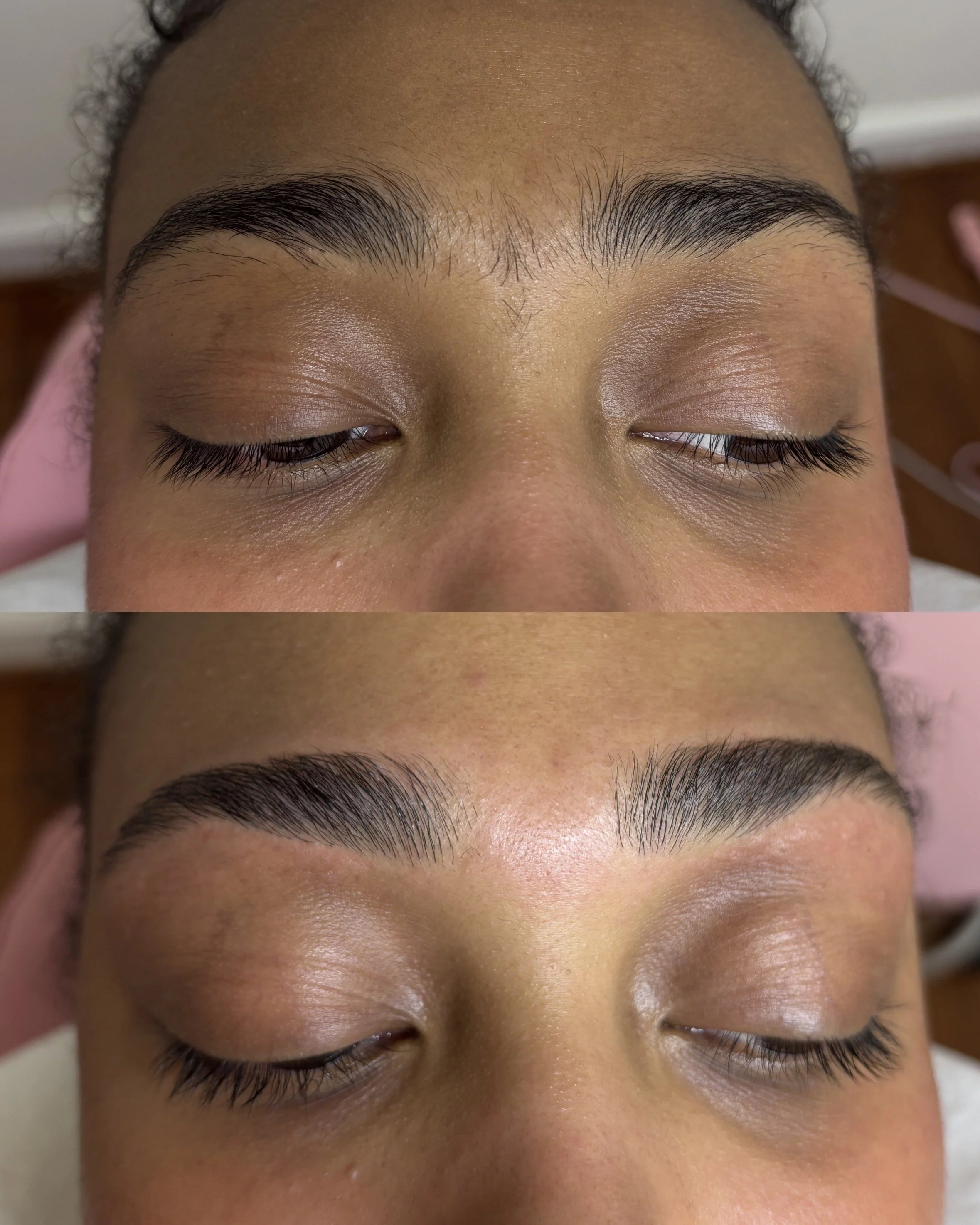 Brow Shaping - Threading