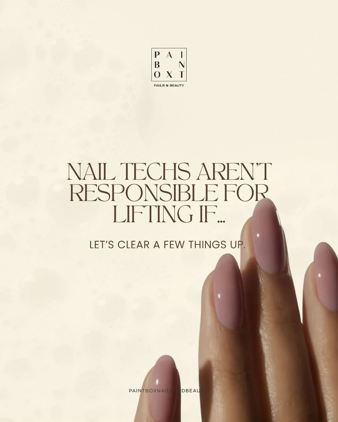 Lifting doesn&rsquo;t happen &ldquo;for no reason.&rdquo;

And it&rsquo;s rarely about the polish itself.

Most of the time, it comes down to maintenance, lifestyle, or what was happening underneath the product.

Wearing nails past 3&ndash;4 weeks sh