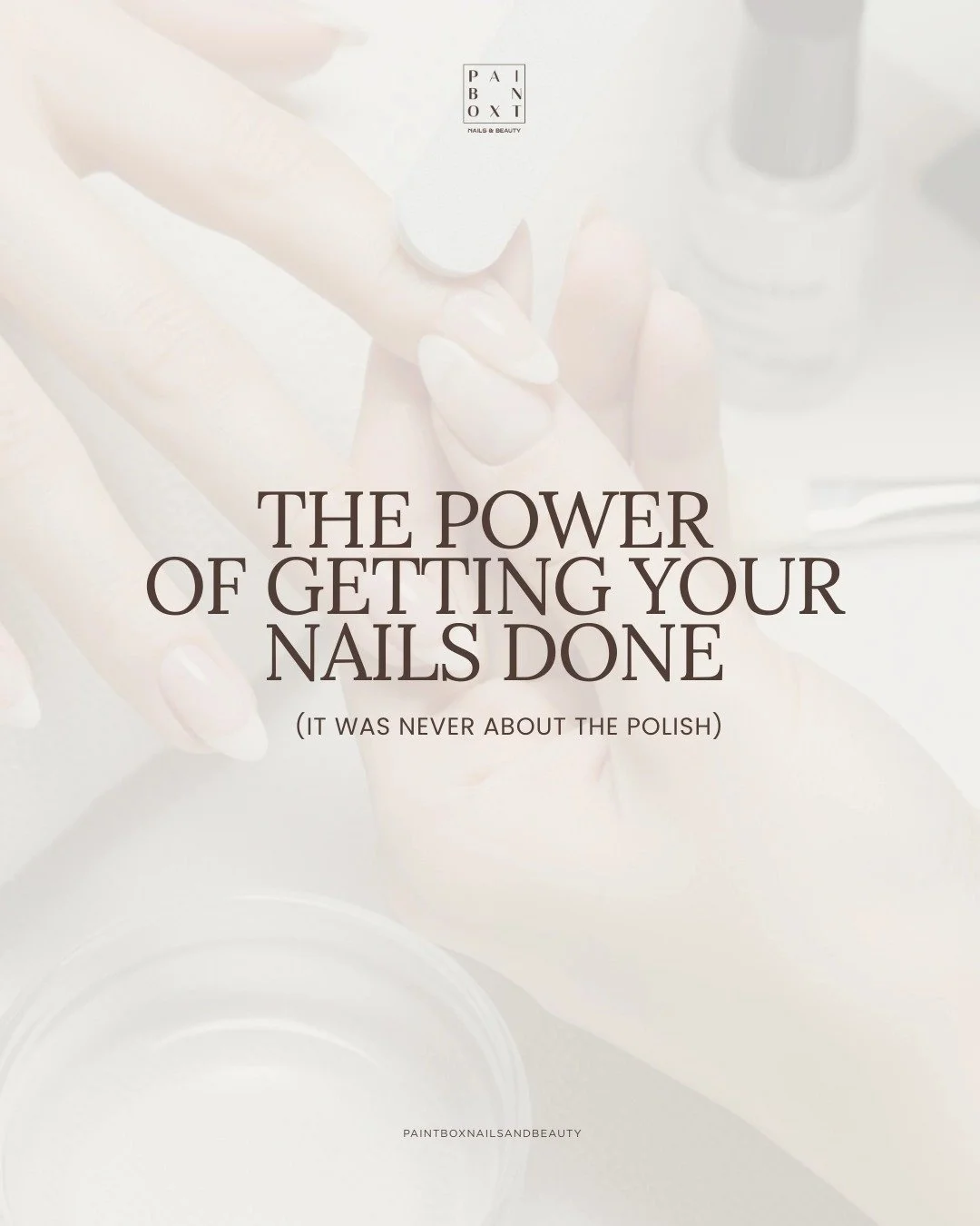 It&rsquo;s never been about the polish.

It&rsquo;s about how you feel when you look down at your hands.
Calm. Put together. Like yourself again.

That feeling matters.

📍Paintbox  Pacific Fair
Book your appointment via the link in bio. 💅

#nailtec