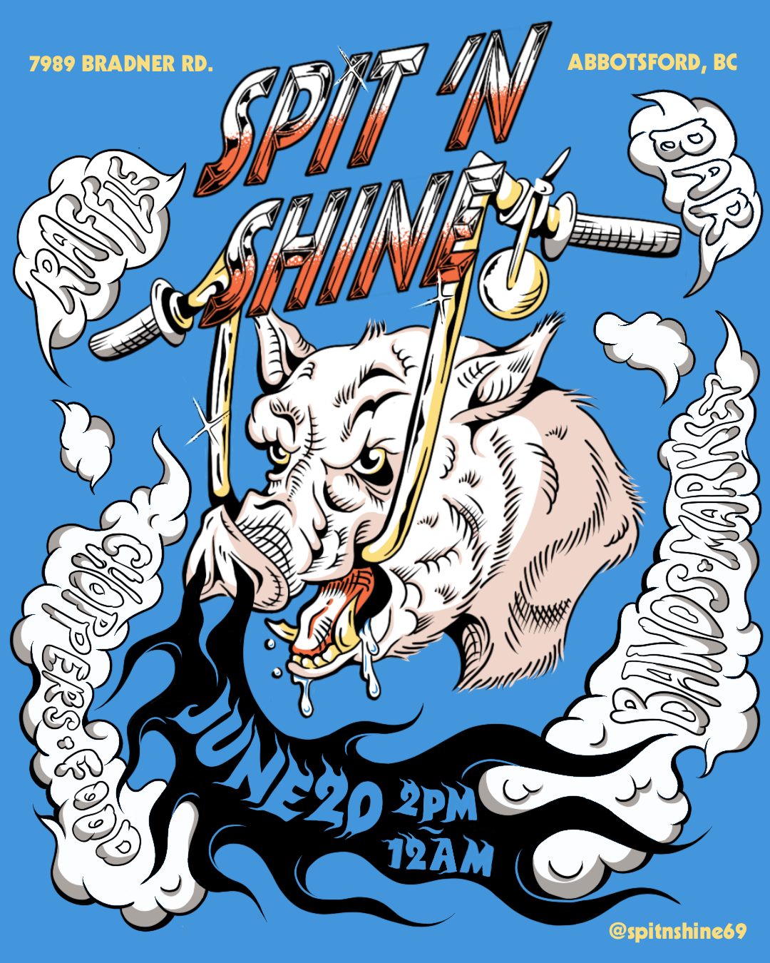 Spit n' Shine Event