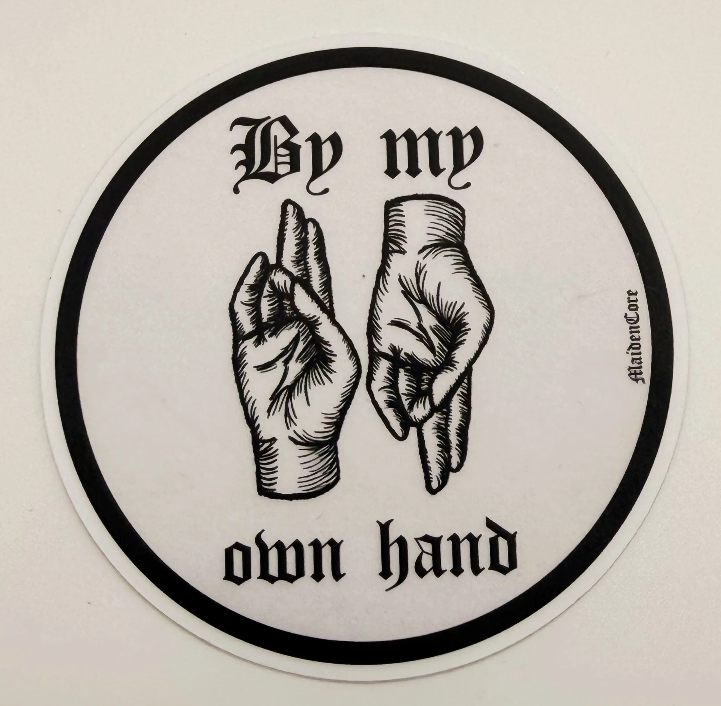 hand sticker