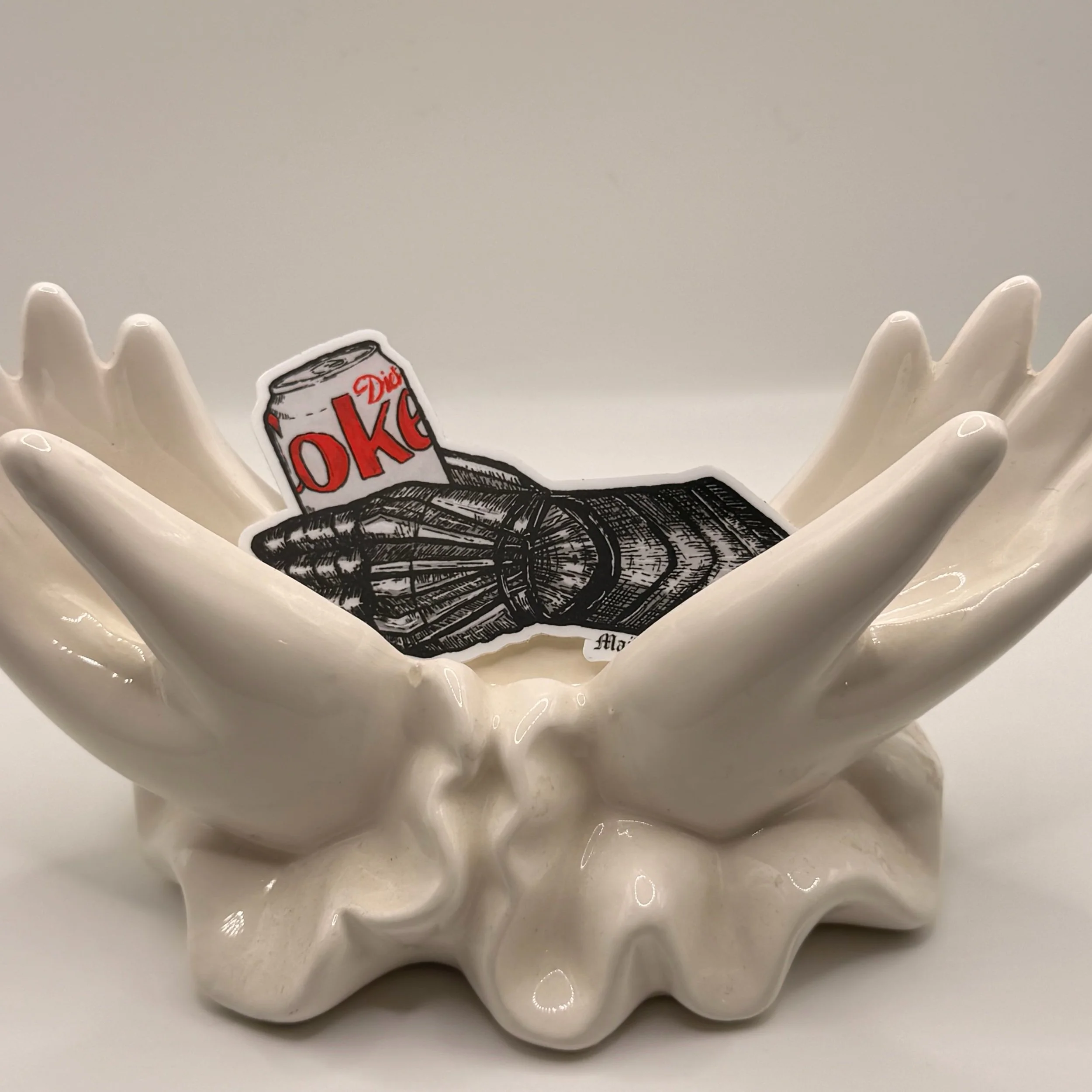 diet coke gauntlet sticker