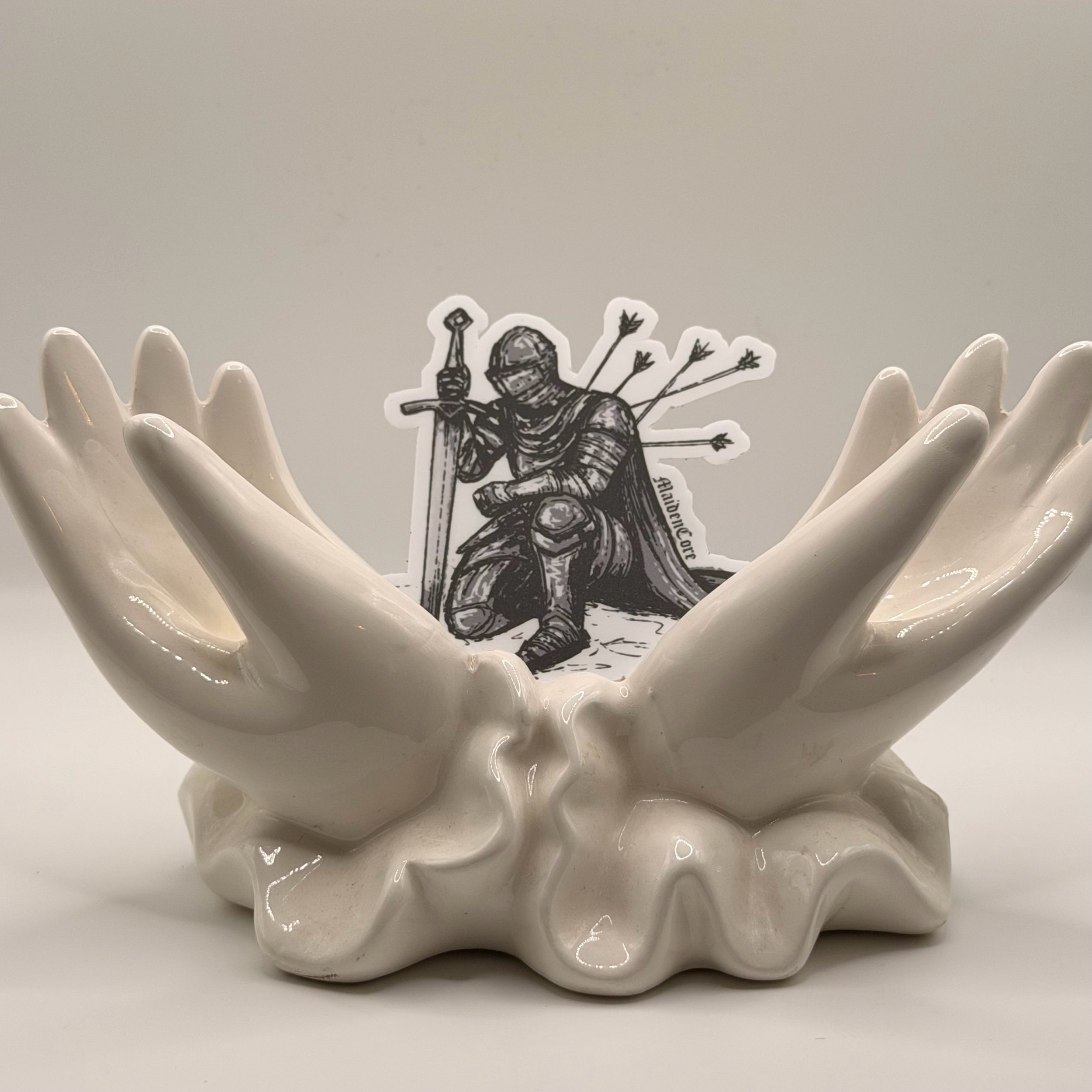 fallen knight sticker