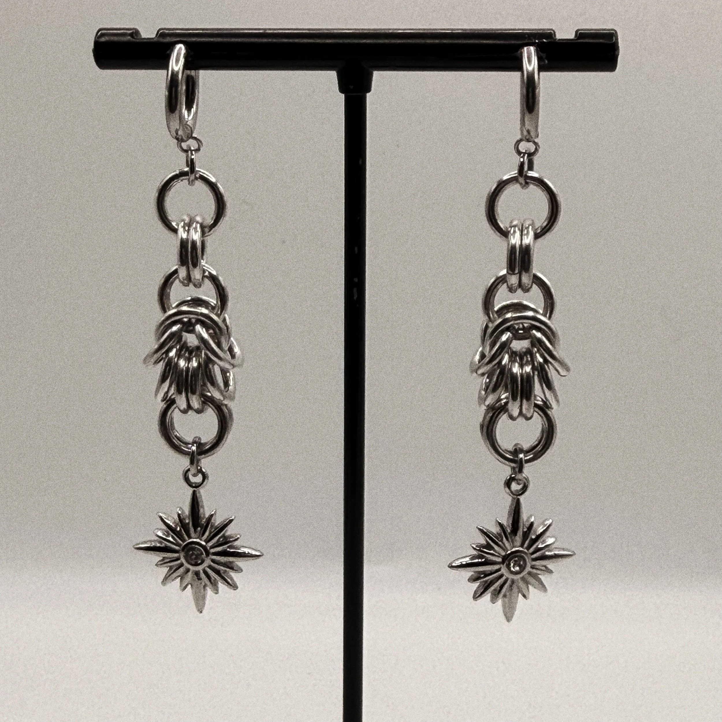 halley's comet earrings
