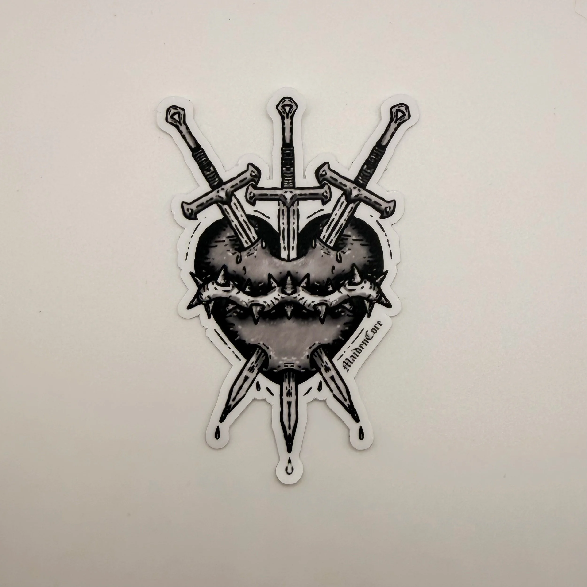 sacred heart sticker