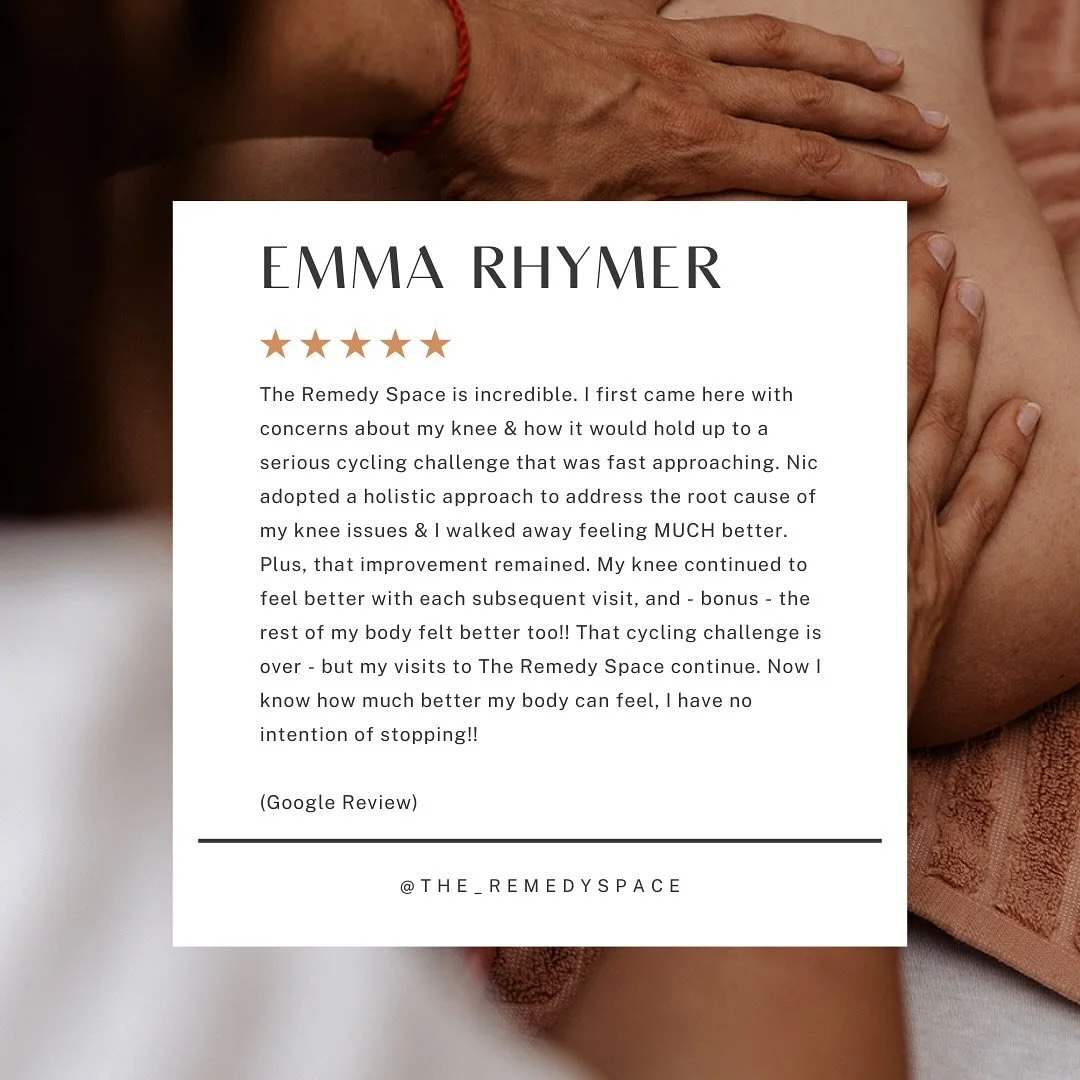 We love receiving client feedback, especially when it&rsquo;s unexpected like this one from @emma.rhymer.mtb 

Thank you for allowing me into your space Emma! Working with you is a true gift. 🫶
.
.
.
#google #googlereview #theremedyspace #client #cl