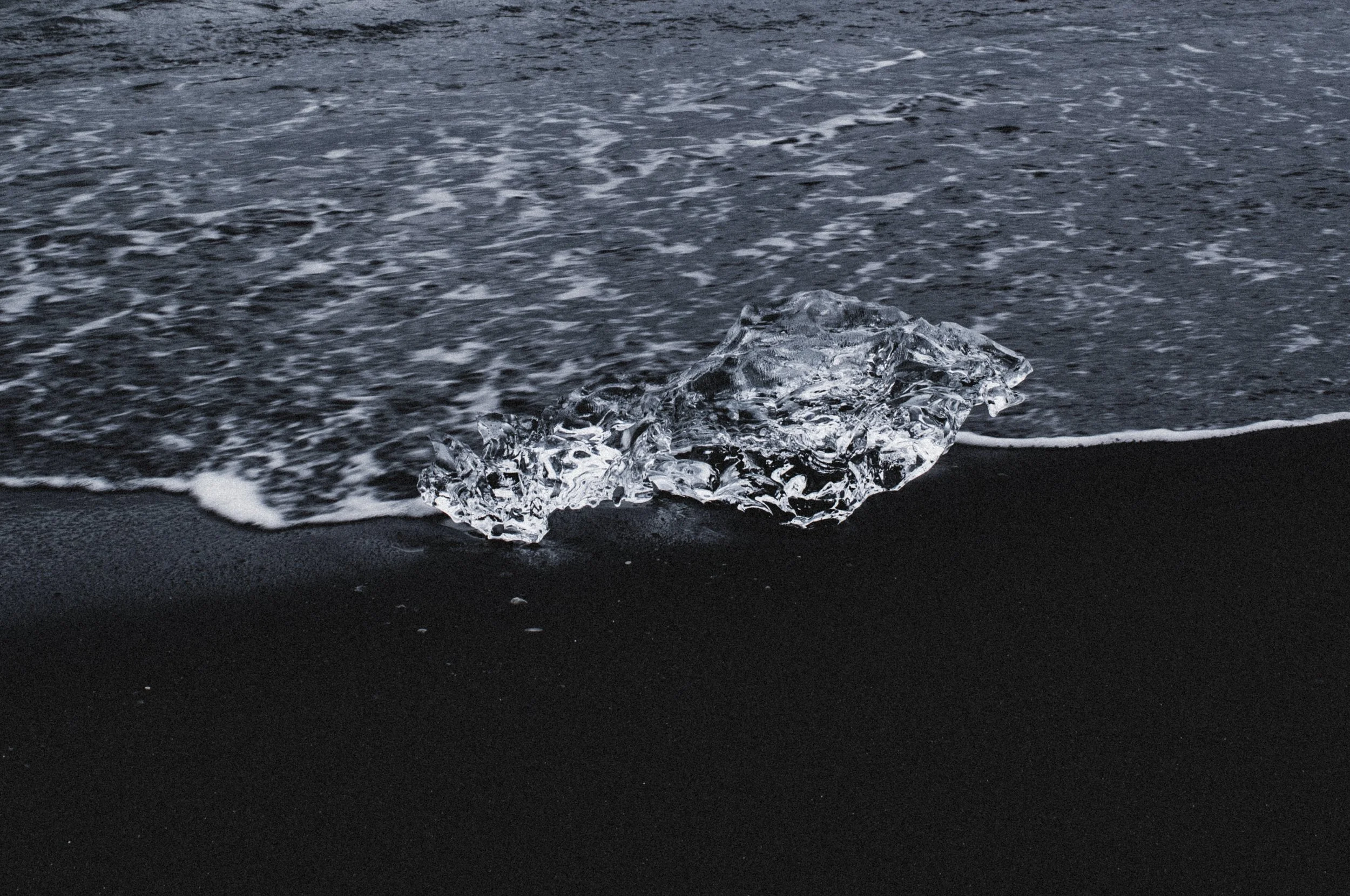 DIAMOND BEACH, ICELAND; 2022