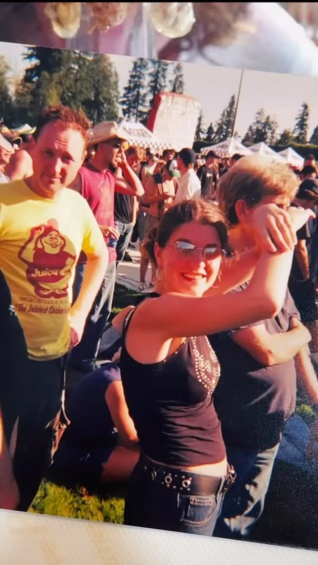Way back when, we took my dad to the Warped Tour to see Flogging Molly and Anti-Flag. He was a bus driver, and we ran into some of his passengers at the show. They went home raving about Operator Maguire and how totally cool he was.
#warpedtour #2000
