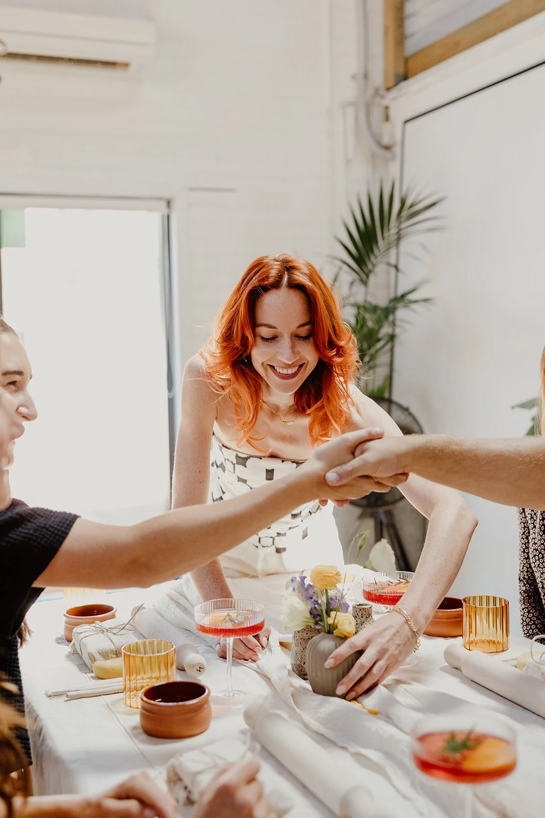 Creative team building activities in Perth featuring a corporate pottery workshop in Fremantle at Happy Hub Collective.