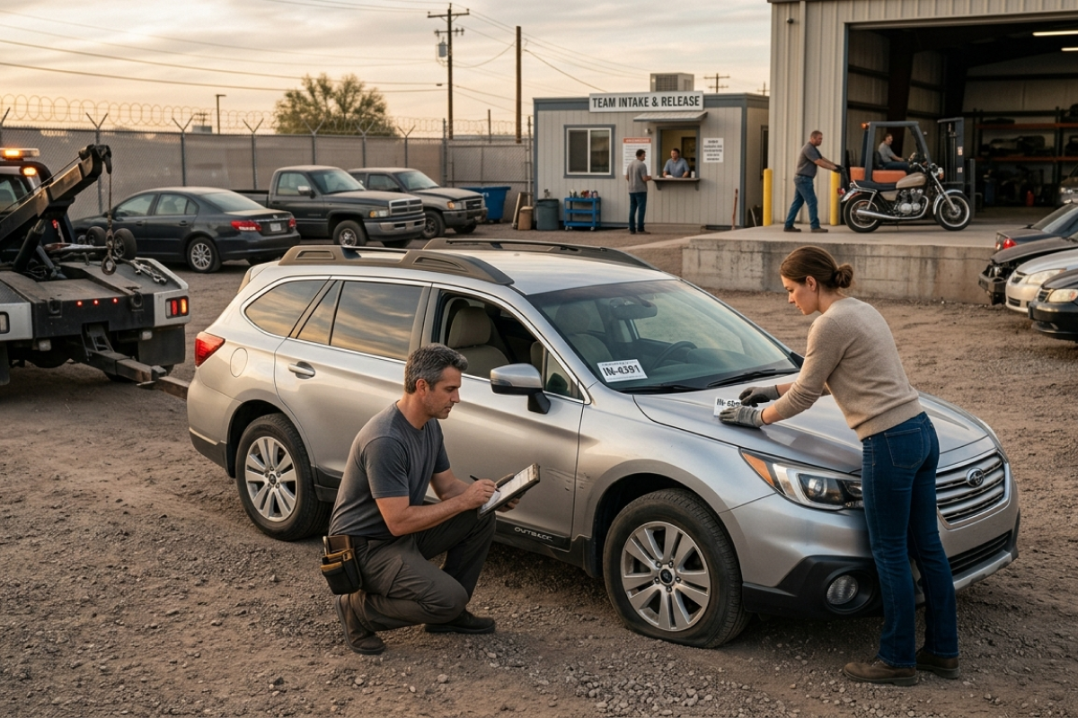 Behind the Scenes: A Day in the Life of AACME Auto’s Impound Yard Team