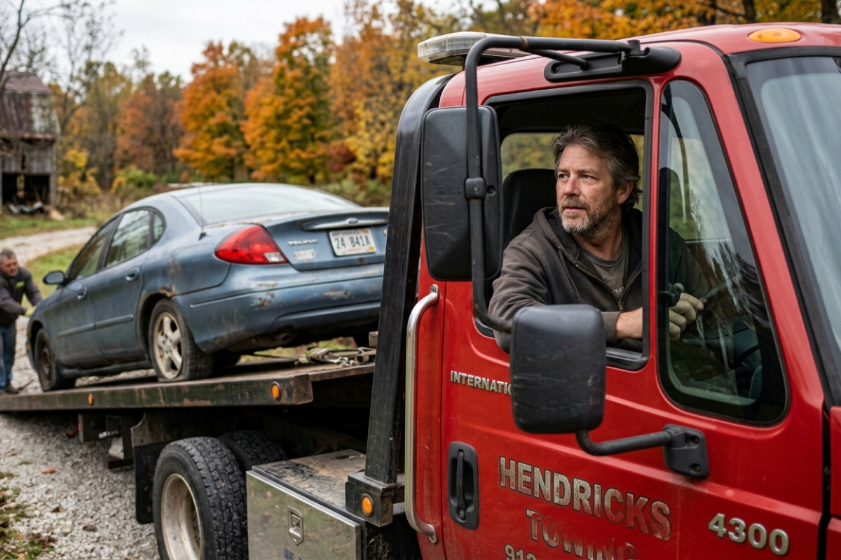 Best Place to Sell a Junk Car in Hendricks County