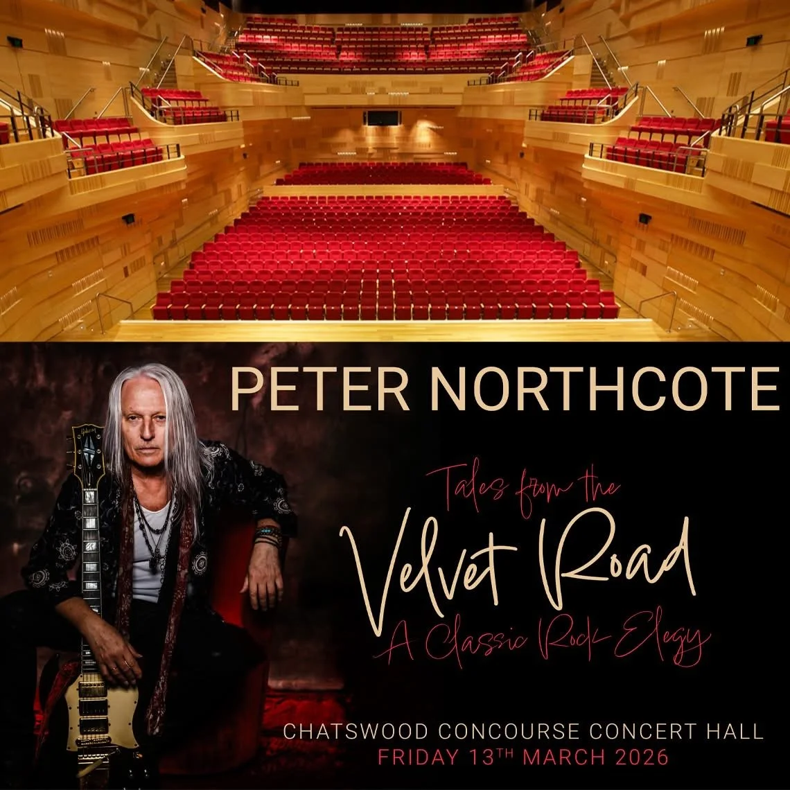 PETER NORTHCOTE "Tales from the Velvet Road, A Classic Rock Elogy"