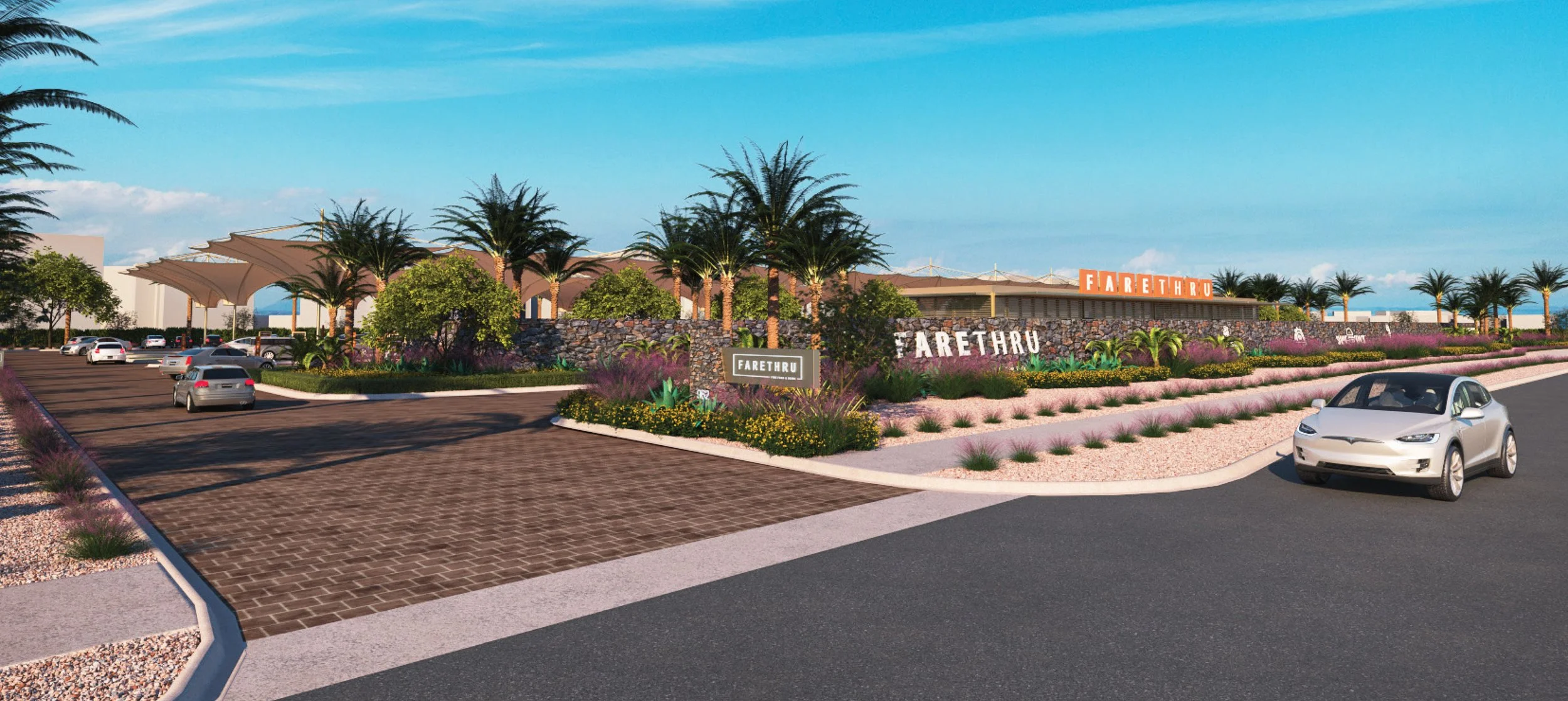 FARETHRU // Brand Identity Design, Signage, Wayfinding
