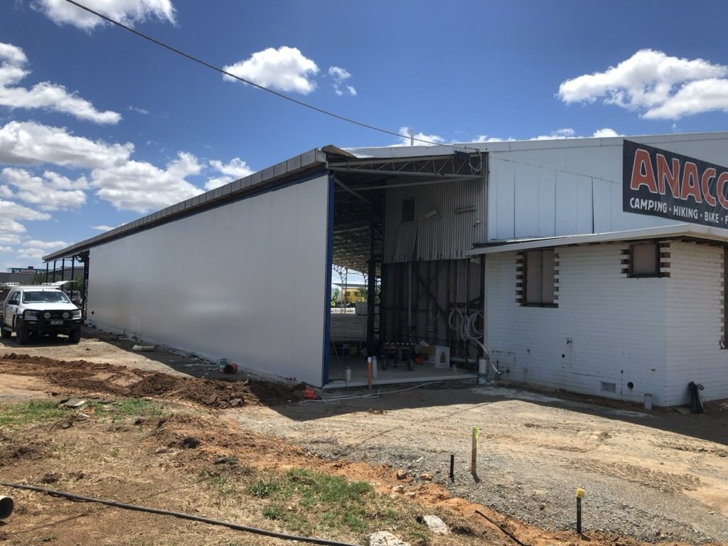 Richardson’s Coolroom Construction (RCC) Cold Storage & Insulated Panel Specialists, Shepparton, Goulburn Valley, Regional Australia.