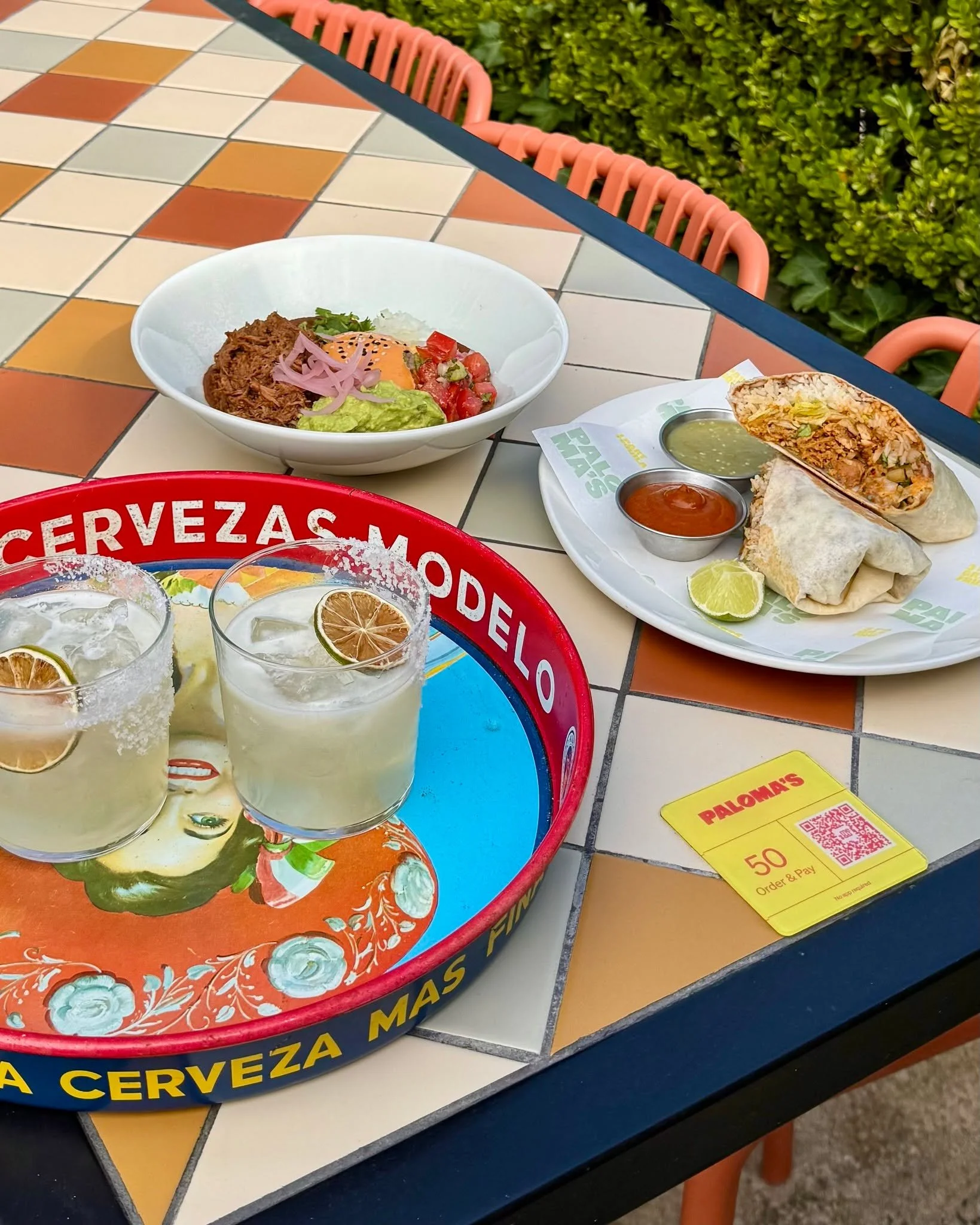 Big bites, cold drinks, and good vibes only at Paloma&rsquo;s. 💋

$25 gets you a burrito or burrito bowl + your choice of beer or marg &mdash; because Wednesdays deserve flavour too.

#PalomasBar #VisitCanberra