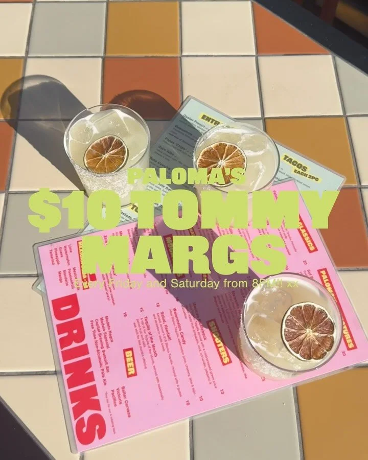 Don&rsquo;t let summer slip through your fingers.

$10 Tommy margs after 8pm every Friday and Saturday! 

See you after dark. 💋🍹