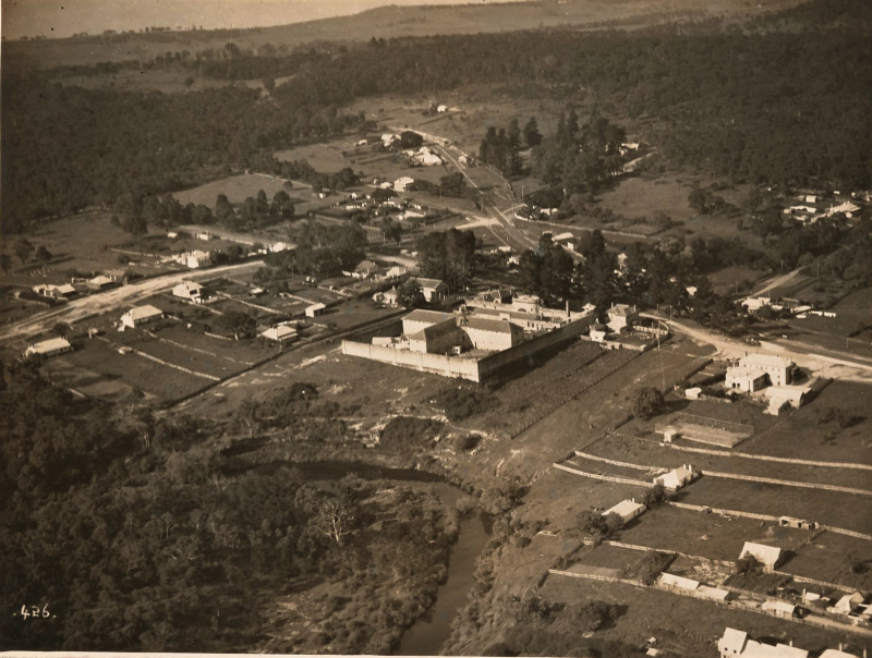 Berrima Gaol 1930s arial
