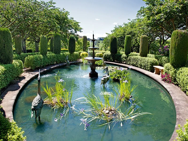 Japanese inspired garden, Fifth Chapter Estate, Avoca